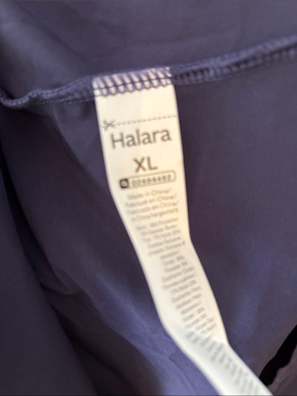 HALARA Navy Spaghetti Strap Maxi Dress NWT - Picture 4 of 5